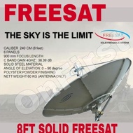 Antena Parabola Solid 240cm / 8ft / 8feet FREESAT Model YURI