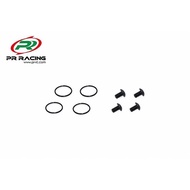 PR RACING SB401 SHOCK CAP SCREW AND O-RING SET (4) 66430090 ILM...!!!