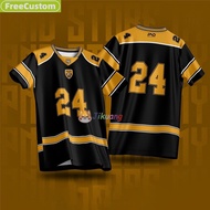 Free Custom Name & Number Baju NFL Full sublimationT-shirt Sweatshirt CustomizedNameNumber Lycra NFL
