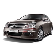 S款 Nissan Sylphy G11 Facelift 2012~2014 (Modified) Fog Lamp / 3 Line Style LED 2 Tone Fish Eye LED P