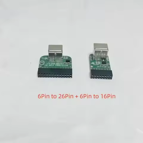 New 6pin-26pin / 6pin-16pin / 6pin-6pin plus line Conversion Board for R1-2023 ASL-Echolink-zello-YY