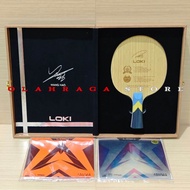 Bet Kayu Pingpong Loki Olympiade Honor Wanghao Aromatic Carbon Original