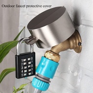 Anti theft faucet cover, household outdoor faucet lock cover, gate valve locking device, faucet prot