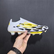 Kasut boots F50+. 1 series fully knitted waterproof shoeless F50+. 1 FG in stock football shoes socc