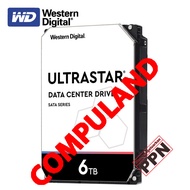 WD Ultrastar 6TB HC310 3.5" Hard Disk Harddisk HDD - HUS726T6TALE6L4