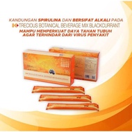 SPIRULINA KLINK BLACKCURRANT MINUMAN BERVITAMIN KLINK PER BOX ISI 7 SACHET