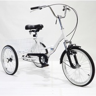 Leisure for the Elderly24Adult Pedal Human Tricycle Variable Speed Tricycle Electric Shuttle Scooter