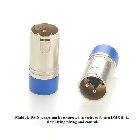XLR 3Pin 5Pin DMX 512 Terminator Resistor 120 Ohm DMX512 End of Line Termination Plug Signal Stabili