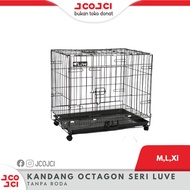 Kandang Hewan Octagon Seri Luve - Tanpa Roda