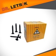 Per Box #8 ACE Brand Drywall Screw Black Skru Hitam Kualiti / Particen Screw / Wood Screw [ 8X1 , 8X