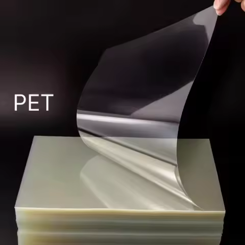20PCS PET Polvethylene Flexible Flastic sheet thin Transparent A4 sheets for Folder Soft A3 B5 A5