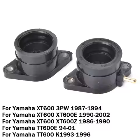 Motorcycle Carburetor Interface Adapter Intake Manifold for Yamaha XT600 XT600E XT600Z TT600 TT600E