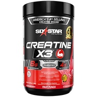 Creatine Powder Six Star Creatine X3 Creatine HCl + Creatine Monohydrate Powder Muscle Builder & Mus