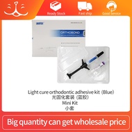 Dental Blue Glue Orthodontic Adhesive Light Cure Band Cement Shade Blue Glue Kit