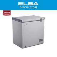 Elba Chest Freezer - Grey (190L) EF-E1915(GR)