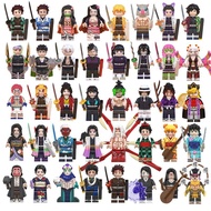Compatible with Lego Demon Slayer Minifigure Column Training Unlimited City Ornaments Dolls Dolls Pe