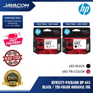 HP 683 Black / Tri-Color Original Ink Cartridge (Compatible with HP Deskjet Plus Ink Advantage 6170 