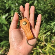 【鎖匙扣/鎖匙圈】日本櫪木牛皮系列/隨身小物/多用途/手工製造