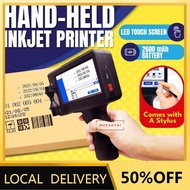 4.3inch 12.7mm Inkjet Printer Date Time Coder Handheld Code Label Metal Plastic Printer for Printing