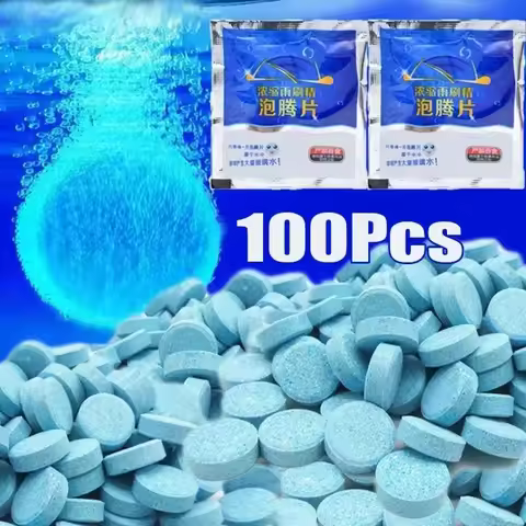 Glass Water Effervescent Film Wiper Solid Concentrate Four Seasons Universal Strong Anti-freeze Wipe