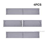 4 PCS Padded Baby Crib Rail Extra Long Toddler Bedrail Guard For Kids Twin Washable Luxury Bumper Pa