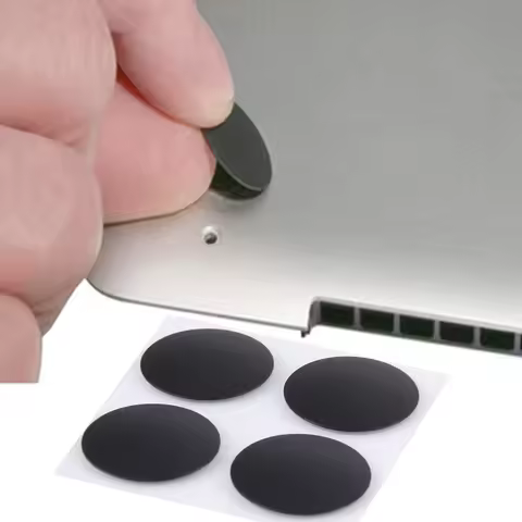 4pcs Bottom Case Rubber Foot Notebook Feet Pad Replacement Laptop for Macbook Pro A1398 A1425 A1502