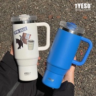 Tyeso Flowstate Tumbler Travel Tumbler Double Wall Vacuum Flask Cup Thermal 900ml 1200ml