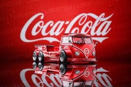 Liberty64 1:64合金模型！VW T1 Tow拖車版，Coca Cola 可樂塗裝