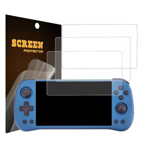 Screen Protector Film for Powkiddy X55 Game Consoles Scratch Resistance Tempered Glass Film Smooth T