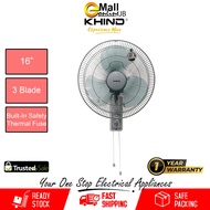 KHIND 16" Wall Fan Wf1602SE / Kipas Dinding