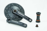 SKEACE Alumniun Alloy Crankset Fixed Gear crankset 49T High Strength Single Speed TRACK BIKE skeace 