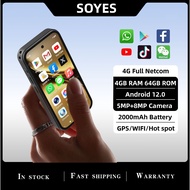 2025 New Q333 Mini 4G Smartphone 4GB RAM 64GB ROM  Android 12.0 Octa-core CPU 8MP Rear Camera Dual S