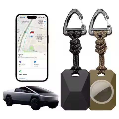 New Case for Apple Airtag Protect Cover For Airtag Tag with Hang Rope Cool Sport Car Design Bag Deco