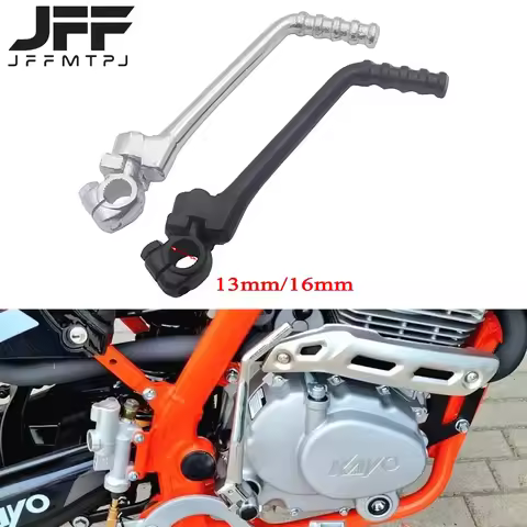 Universal Motorcycle 16mm 13mm Kick Start Starter Lever Pedal For 50cc 70cc 90cc 110cc 125cc 140cc 1