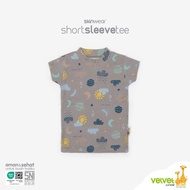 Short sleeve tee velvet junior 3m - 3y size sml lb 2 3 | Smart sleeve t-shirt | Baby tops 3 months t