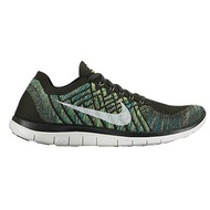 [NIKE] 717075-302 - Men s Free 4.0 Flyknit, SEQUOIA/SUMMIT WHITE-ELECTRIC GREEN, 11.5 M US