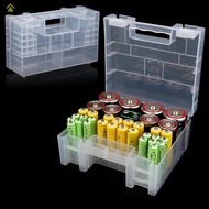 [XFD]  Plastic Battery Box Storage Case Holder Organizer for AA AAA C D 9V Batteries [hot sale]