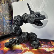 14cm Pet Pokemon Rock Snake Handmade Model Ornament