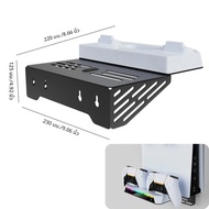 ขายึดผนังพร้อมเครื่องชาร์จคอนโทรลเลอร์คู่ RGB Light Metal Wall Hanging Charger Stand สําหรับ PS5/PS5