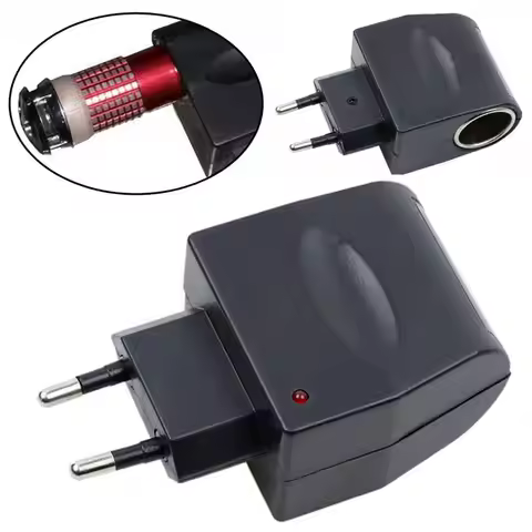 QXNY Universal 220V AC To 12V DC Car Power Adapter Socket Converter 220V To 12V Household Cigarette 