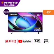 Toshiba ทีวี 85Z670RP สมาร์ททีวี 85 นิ้ว 4K VIDAA Mini LED รุ่น 85Z670RP ปี 2025