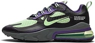 Nike Air Max 270 React Mens Running Trainers CT1617 Sneaker Shoes (uk 7 us 8 eu 41, black cool grey court purple 001)