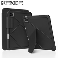 KENKE ipad Case for iPad Pro 11 inch 2022 2021 2020 Heavy-duty anti-fall Case Cover for iPad Pro 11 Inch 2th/3th 4th Generation With pencil slot -Black