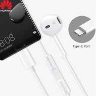 HUAWEI  CM33 Classic Earphone USB Type-C In Ear Hearphone Headset Mic Volume huawei p20 pro p30 mate