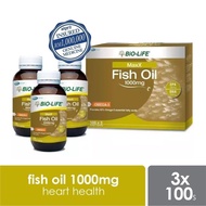 Bio-life Fish Oil Maxx 1000mg (3x100s)