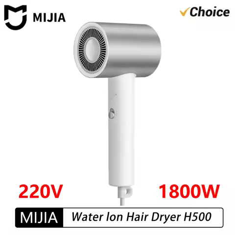 New MIJIA H500 Water Ion Hair Dryer Professional Blow Hair Dryer Negative Ionic Blower Electric Drye