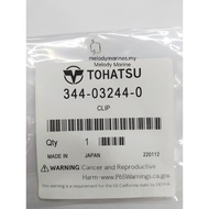 Tohatsu/Mercury Japan Carburetor Float Valve Clip 5hp 8hp 9.8hp 9.9hp 25hp 30hp 2stroke 344-03244-0