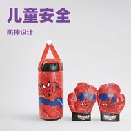 Disney Genuine Marvel Spider-Man Toys Children's Boxing Set Boxing Gloves Decompression Toys