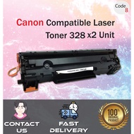 Compatible Laser Toner Canon 328 x 2 Units / Cartridge 328 Compatible Toner Cartridge