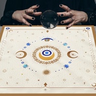 Alilin Tarots Tablecloth Altars Cloth Eye Moon Astrology Tablecloth Decoration